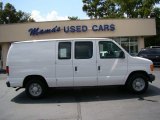 2005 Oxford White Ford E Series Van E150 Cargo #53117414