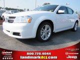 2011 Bright White Dodge Avenger Mainstreet #53117296