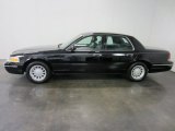 Black Clearcoat Ford Crown Victoria in 2000