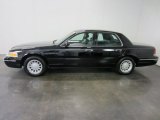 Black Clearcoat Ford Crown Victoria in 2000