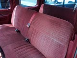 1990 Ford F350 XLT Crew Cab 4x4 Red Interior