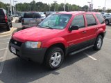 2002 Bright Red Ford Escape XLS 4WD #53117617