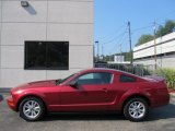 2007 Redfire Metallic Ford Mustang V6 Deluxe Coupe #53117847