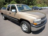 1999 Sunset Gold Metallic Chevrolet Silverado 1500 LS Extended Cab 4x4 #53117340