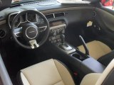 2011 Chevrolet Camaro LT/RS Convertible Beige Interior