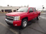 2011 Victory Red Chevrolet Silverado 1500 LT Crew Cab 4x4 #53117462