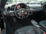 2010 Ferrari 458 Italia Black Interior