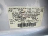 2012 Versa Color Code for Brilliant Silver Metallic - Color Code: K23