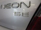 2002 Dodge Neon SE Marks and Logos