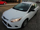 Oxford White Ford Focus in 2012