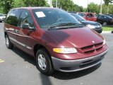 Deep Cranberry Pearlcoat Dodge Caravan in 1999