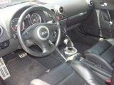 2003 Audi TT 1.8T Coupe Ebony Interior