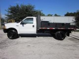 1999 Ford F450 Super Duty XL Regular Cab Dually Chassis Stake Truck Exterior
