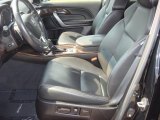 2010 Acura MDX Advance Ebony Interior