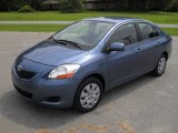 Pacific Blue Metallic Toyota Yaris in 2011