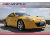 2009 Chicane Yellow Nissan 370Z Sport Touring Coupe #53172158