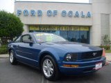 2008 Vista Blue Metallic Ford Mustang V6 Premium Coupe #520957