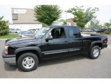 2005 Black Chevrolet Silverado 1500 LS Extended Cab 4x4 #53224496