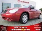 2008 Inferno Red Crystal Pearl Chrysler Sebring LX Convertible #53224462