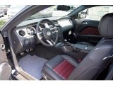 2012 Ford Mustang GT Premium Coupe Lava Red/Charcoal Black Interior