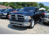 2010 Brilliant Black Crystal Pearl Dodge Ram 1500 Big Horn Quad Cab 4x4 #53224592