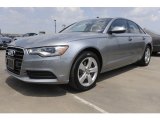 Quartz Gray Metallic Audi A6 in 2012