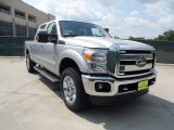 2012 Ingot Silver Metallic Ford F250 Super Duty Lariat Crew Cab 4x4 #53247563