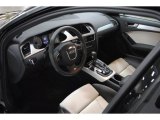2010 Audi S4 3.0 quattro Sedan Black/Silver Interior