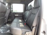 2012 Ford F250 Super Duty Lariat Crew Cab 4x4 Black Interior