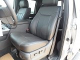 2012 Ford F250 Super Duty Lariat Crew Cab 4x4 Black Interior