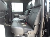 2012 Ford F250 Super Duty Lariat Crew Cab 4x4 Black Interior