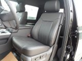 2012 Ford F250 Super Duty Lariat Crew Cab 4x4 Black Interior
