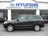 2011 Phantom Black Metallic Hyundai Santa Fe SE AWD #53247436