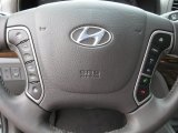 2011 Hyundai Santa Fe SE AWD Steering Wheel
