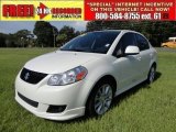 2008 White Water Pearl Suzuki SX4 Sport Sedan #53247737