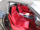 1986 Chevrolet Corvette Convertible Red Interior