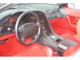1993 Chevrolet Corvette Coupe Red Interior