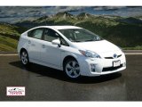 2011 Blizzard White Pearl Toyota Prius Hybrid V #53279671