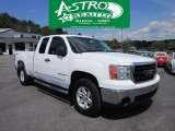 2008 Summit White GMC Sierra 1500 SLE Extended Cab 4x4 #53280247
