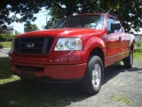 2006 Bright Red Ford F150 STX SuperCab 4x4 #53279839