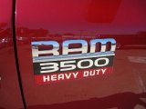 2007 Dodge Ram 3500 SLT Quad Cab Dually Marks and Logos