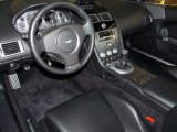2006 Aston Martin DB9 Coupe Obsidian Black Interior