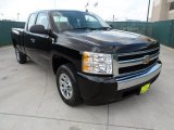 2008 Black Chevrolet Silverado 1500 LS Extended Cab #53279886