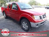 2011 Red Alert Nissan Frontier SV V6 King Cab 4x4 #53327231