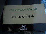 2004 Hyundai Elantra GT Hatchback Books/Manuals