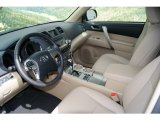 2012 Toyota Highlander SE 4WD Sand Beige Interior