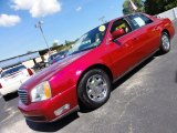 2003 Crimson Red Pearl Cadillac DeVille Sedan #53327479