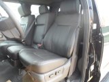 2012 Ford F350 Super Duty Lariat Crew Cab Black Interior