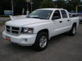 2011 Bright White Dodge Dakota Big Horn Crew Cab 4x4 #53327509