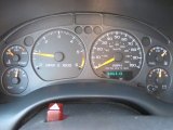2000 GMC Sonoma SLE Extended Cab 4x4 Gauges